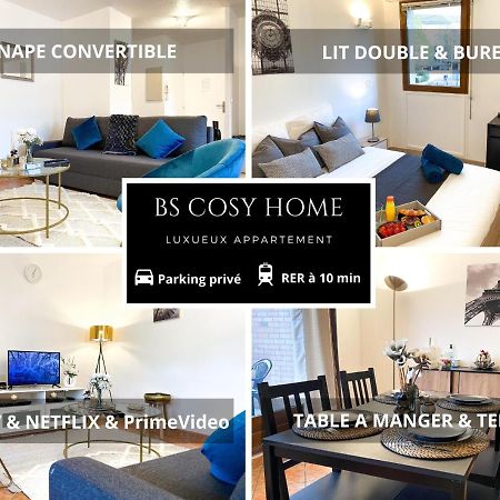 Luxueux Appartement Evry Centre - Parking - Rer A 10 Min Courcouronnes Luaran gambar