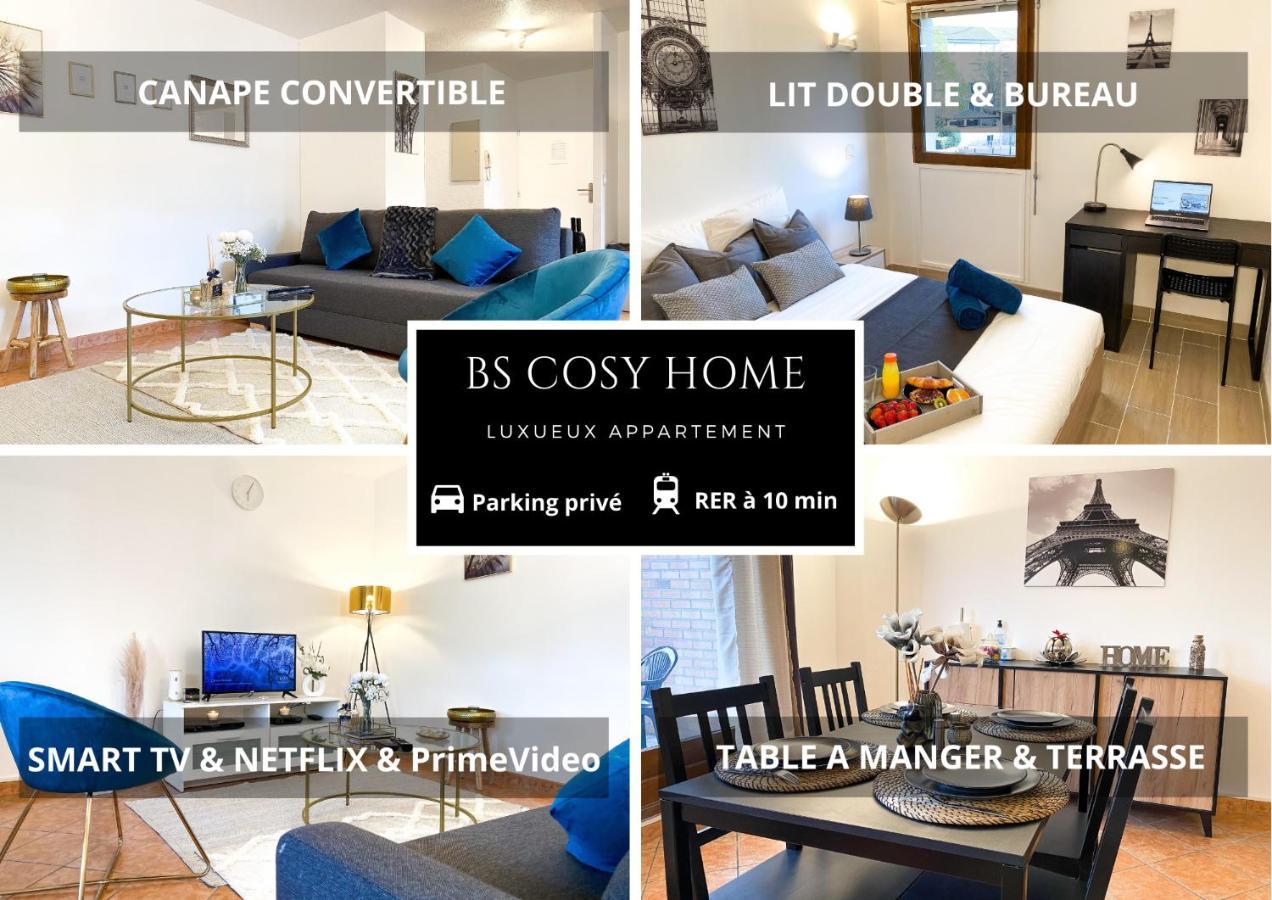 Luxueux Appartement Evry Centre - Parking - Rer A 10 Min Courcouronnes Luaran gambar